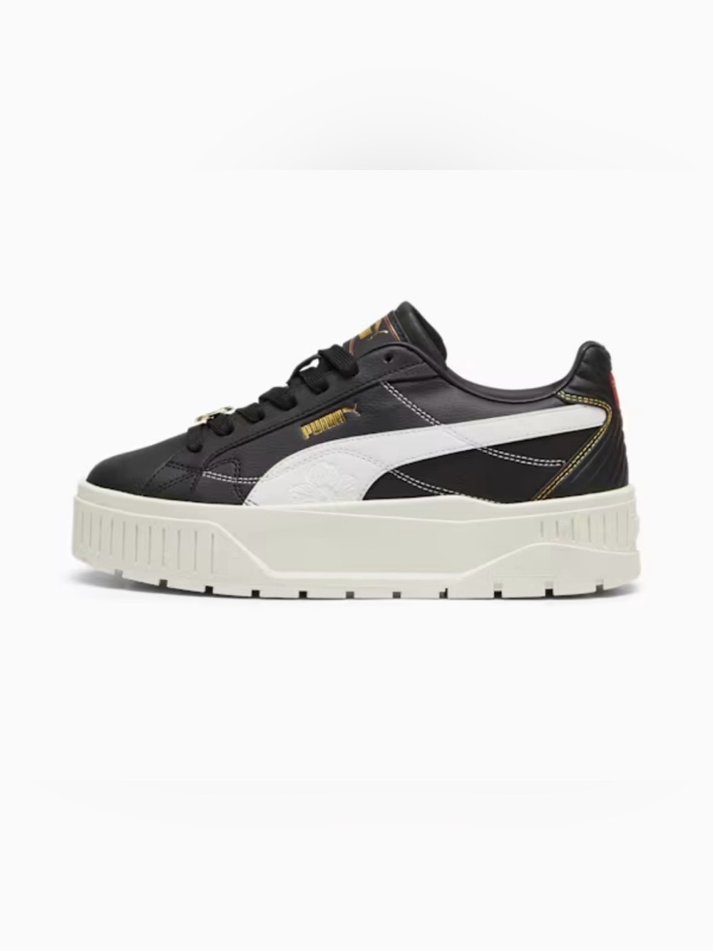 PUMA Karmen II Class Act Platform sneakers soccer flower sporty school sz 10 EUC